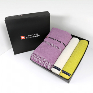 스위스밀리터리 바스타올1p + 150g 타올 2P(소)