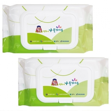 뉴 드림 물티슈 캡형 60매 55g (소량 독판) #2