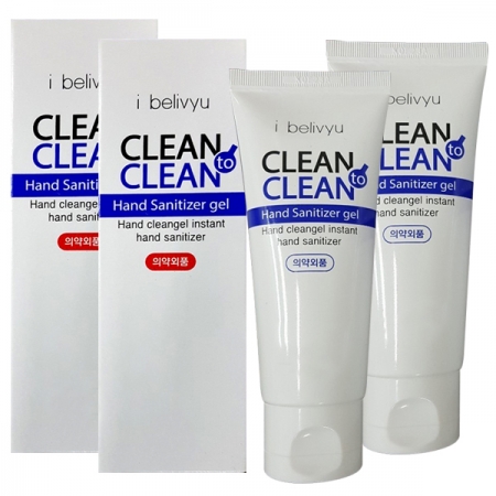 (의약외품) 클린투클린핸드세니타이저겔 손소독제 손세정제 120ml #2