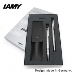 라미 로고 브러쉬 스틸 106 + 206 로고 브러쉬 스틸 볼펜, 샤프세트