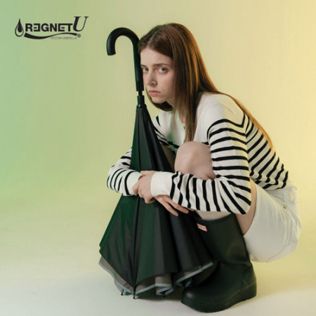 레그넷 U 펼칠때 자동 거꾸로 우산 #5