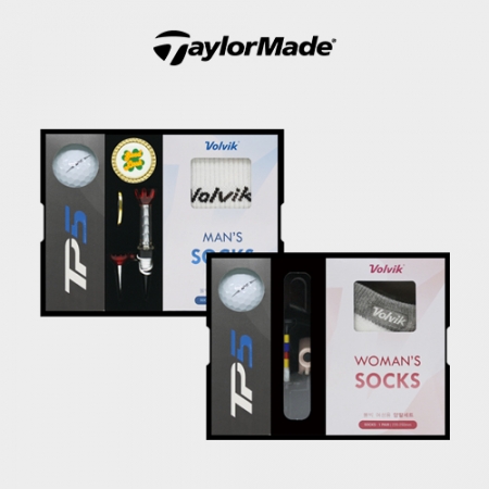 테일러메이드 TP5 3구 볼마커 / 기능성티 볼빅 양말세트 #3