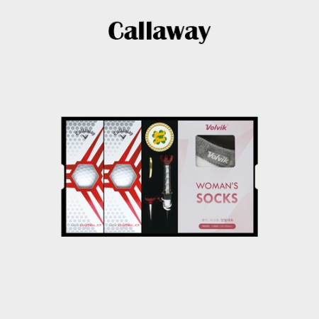 캘러웨이 헥스 디아블로 6구 볼마커 볼빅양말세트 #2