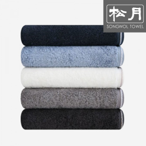 [송월타올] 솔리드 혼방사 무지40 타올