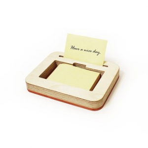 포레스코 자작나무 1단 명함꽂이 트레이 A