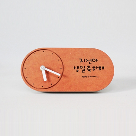 포레스코 스토리 레이져 탁상시계 문구삽입 #5