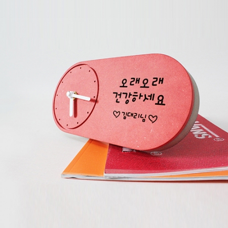 포레스코 스토리 레이져 탁상시계 문구삽입 #3