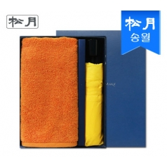 송월  우산 선물세트 (170g1 + SW 3단 컬러무지1) + 쇼핑백 s