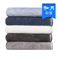 [송월타올]솔리드 혼방사 무지타올 40 세면타올 s