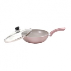 영국R 로사 인덕션 IH 후라이팬 28cm + 내열유리뚜껑