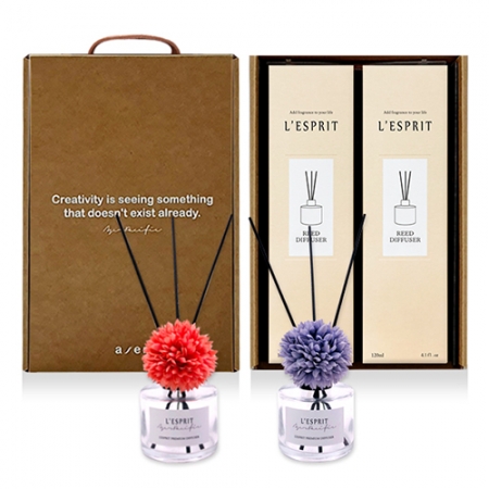 레스쁘리 고급 디퓨저 세트 EE (퐁퐁국화 디퓨저120ml x2ea) #2