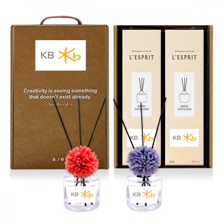 레스쁘리 고급 디퓨저 세트 EE (퐁퐁국화 디퓨저120ml x2ea) #3