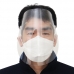 작은이미지: 투명 안면 보호대 마스크 일반형 #3