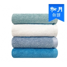 [송월타올] 향균 프리미엄 무지40 타올 170g 세면타올 s