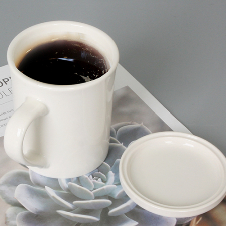 키친필 모던화이트 뚜껑머그 #2