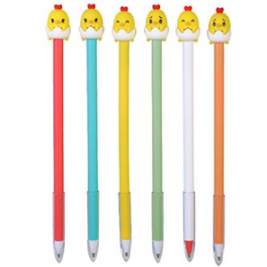 병아리 롱 볼펜 0.7mm