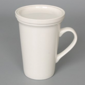 르네롱 화이트 베이직 뚜껑 머그