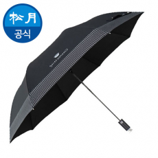 송월 2단 우산 도트보더