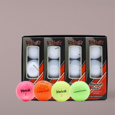 볼빅 비스무스 플러스 12구 (3pc) 유광 화이트 컬러볼