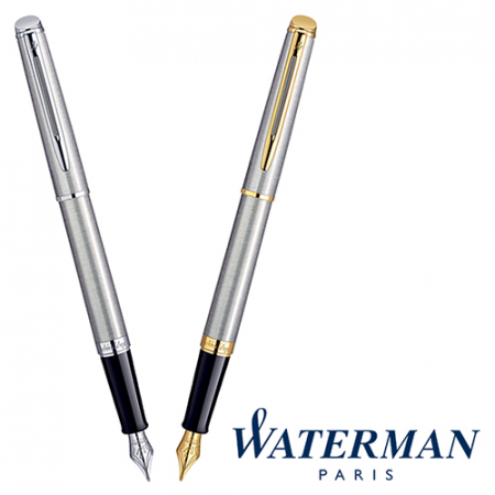 워터맨 헤미스피어스텐레스 스틸 만년필 / 23K 금도금 #2