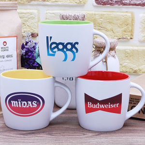매직 변색 페타 무광 화이트 인칼라 베이직 머그컵