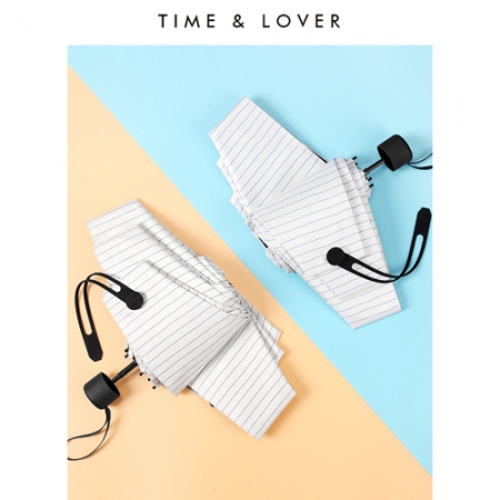 [타임앤러버]STRIPES 자외선차단 유틸리티 쉐이드 3단우산 5단우산 우양산 양우산 #3