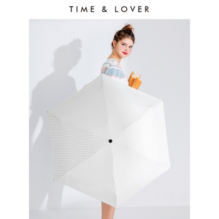 [타임앤러버]STRIPES 자외선차단 유틸리티 쉐이드 3단우산 5단우산 우양산 양우산 #2