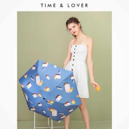 [타임앤러버]COCKTAIL 자외선차단 유틸리티 쉐이드 3단우산 5단우산 우양산 양우산 #2