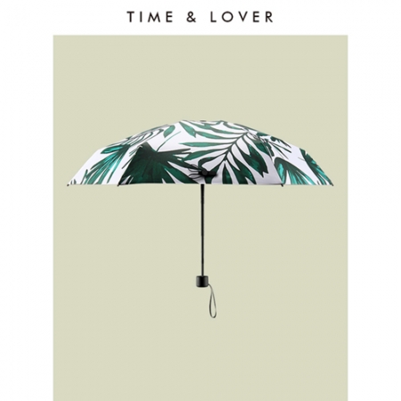 [타임앤러버]PALM LEAVES 자외선차단 유틸리티 쉐이드 3단우산 5단우산 우양산 양우산 #3