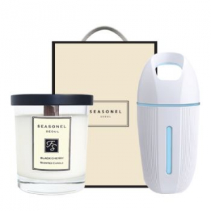 시즈넬 선물세트 캔들 220g + 매직 가습기
