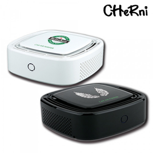 체르니 헤드레스트 겸용 차량용 공기청정기, 컴팩트한 디자인의사각 공기청정기 자동차 책상위