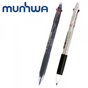 문화 LV 3색 볼펜 에스 0.7 (초저점도)