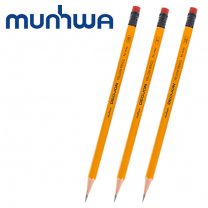 문화 더존 옐로우 연필 (HB, B, 2B)