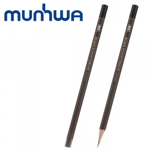 문화더존연필(H-6H,HB,B,2B) // 국산