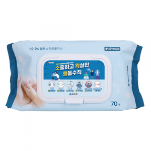 프리미엄 손소독티슈 70매 (55g) 의약외품