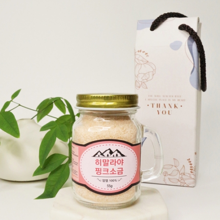 파키스탄 히말라야 핑크소금 미니메이슨자1P 150g