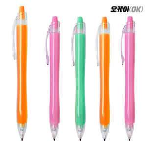 오케이 슬림 파스텔 볼펜