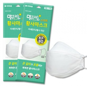 맑은하늘 스마트황사마스크(KF80) (1매입)