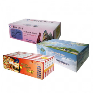 드림 고급 각티슈 80매 엠보싱 풀칼라 인쇄제작 // 국산정품