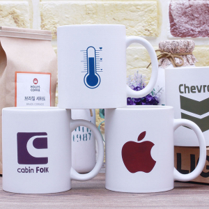 직선 무광 매트 화이트 베이직 머그컵