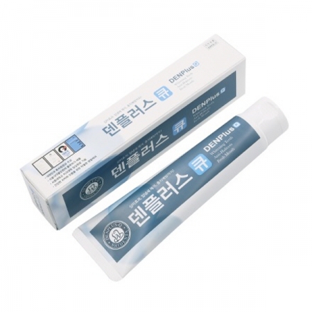덴플러스 큐 화이트닝 치아 미백제 치약 130g #2