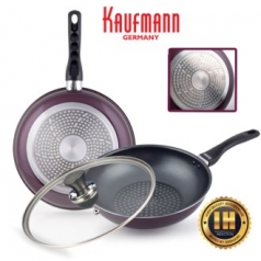 독일 카우프만 퍼플 인덕션 프라이팬 3P세트 G형
