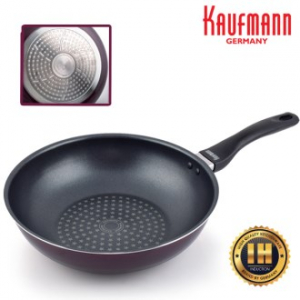 독일 카우프만 퍼플 인덕션 궁중팬 28cm