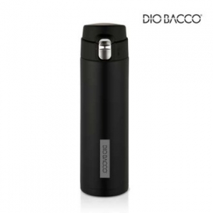 리빙아트 디오바코 보온 보냉 블랙 텀블러 500ml