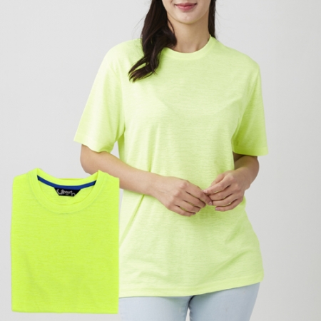 주라실 스판 라운드 반팔 남녀공용 단체 행사용 #3