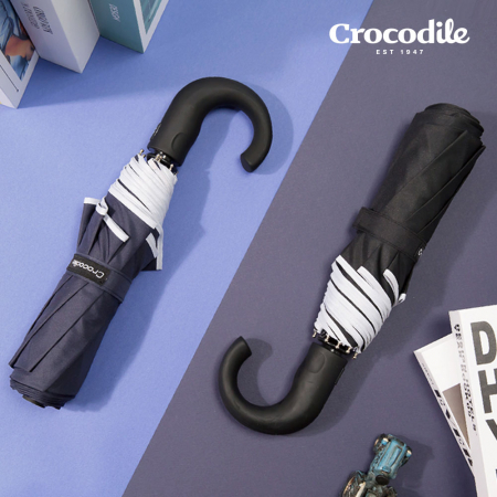 크로커다일 3단 전자동 곡자 우산 #2