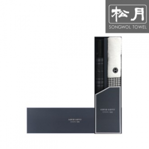 송월 SW 2단 모던 체크 우산 1p + 톤 타올 1p