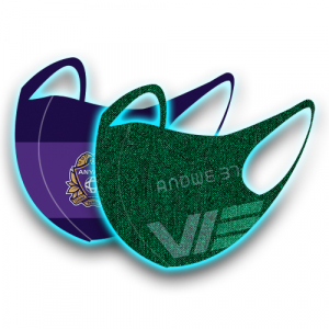 효성에어로 입체 쿨 마스크 전면인쇄  // 국산