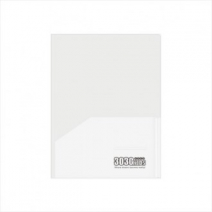 반투명 투포켓 백색 0.4t