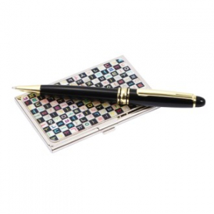 골드 볼펜 한글나라 자개 명함케이스 직장인선물